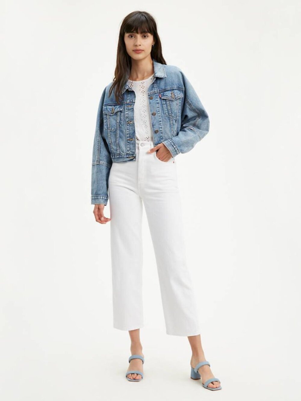 Levi's Ribcage Straight Ankle Jeans 25